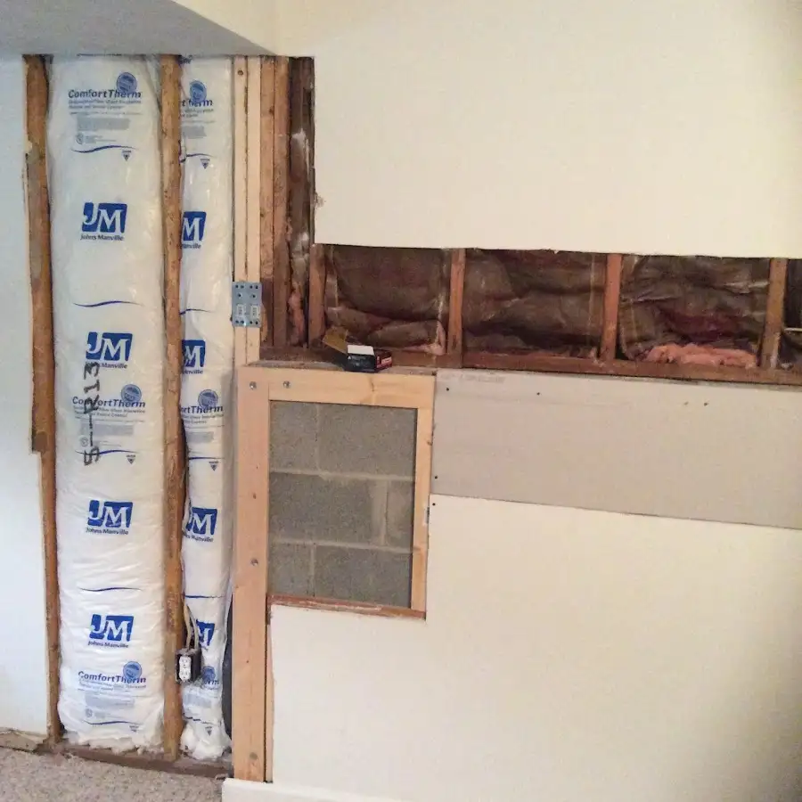 Wall insulation replacement during Odor Removal & Deodorization in Kuna